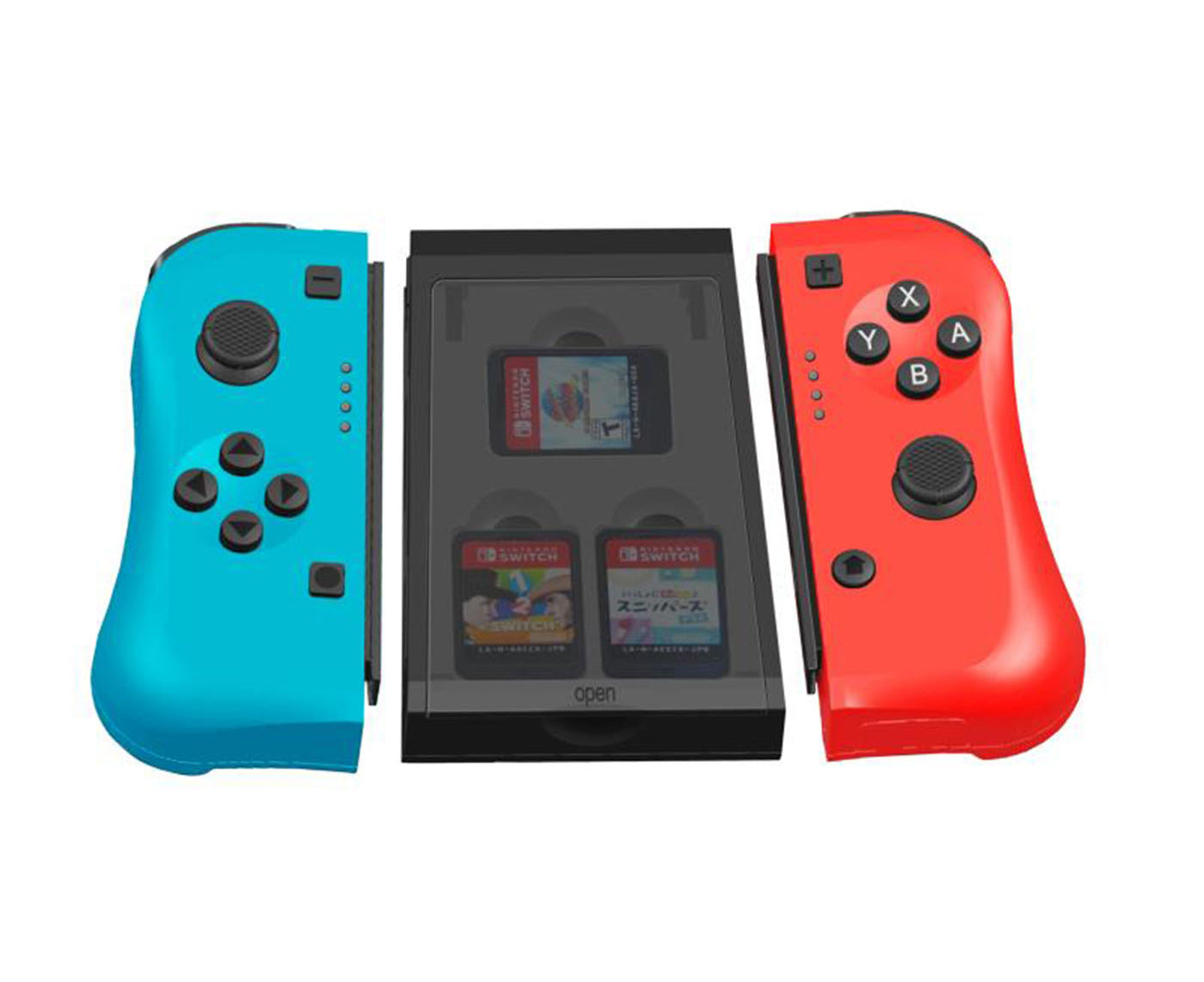 Wireless Remotes Left and Right Controllers with the Built-In Gyroscope Supports Motion Sensing Function Controller Replacement
