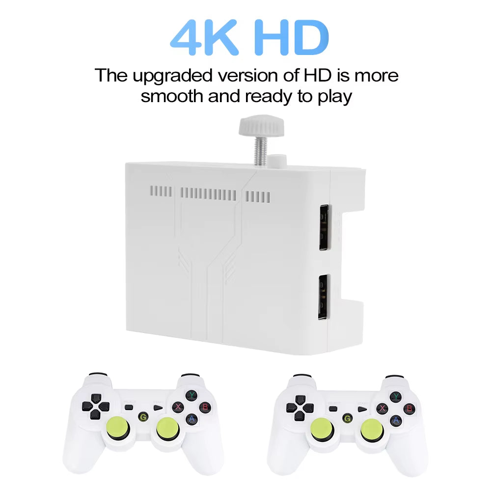 Y7 Video Game Console Linux System 256G Built 12000 Games Rechargeable Wireless Handle Low Latency Connection Player Gift