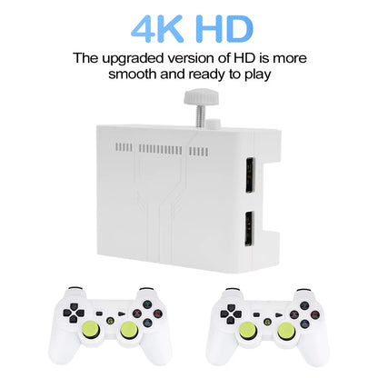 Y7 Video Game Console Linux System 256G Built 12000 Games Rechargeable Wireless Handle Low Latency Connection Player Gift